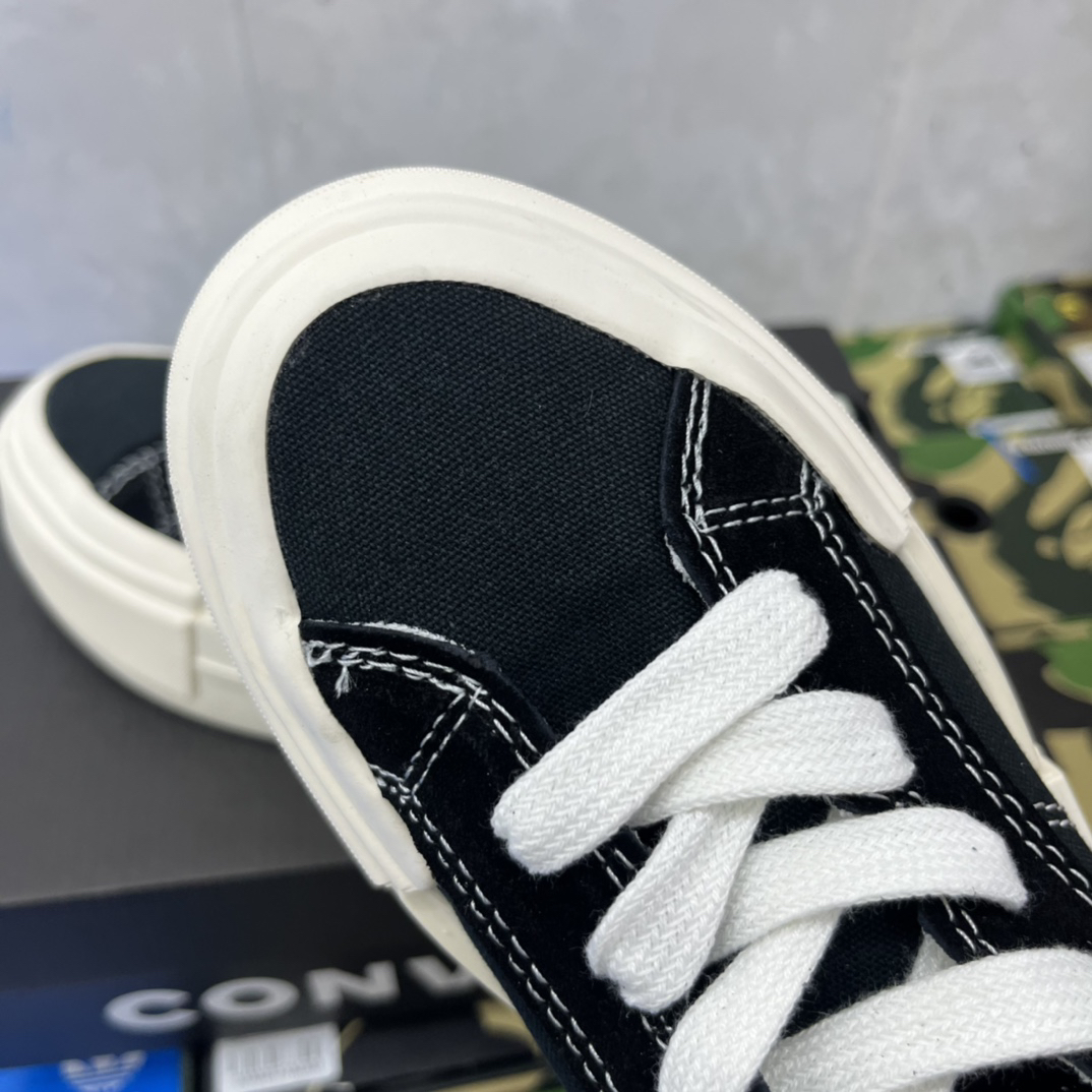 Converse All Star Deconstructed Platform Sneakers Black