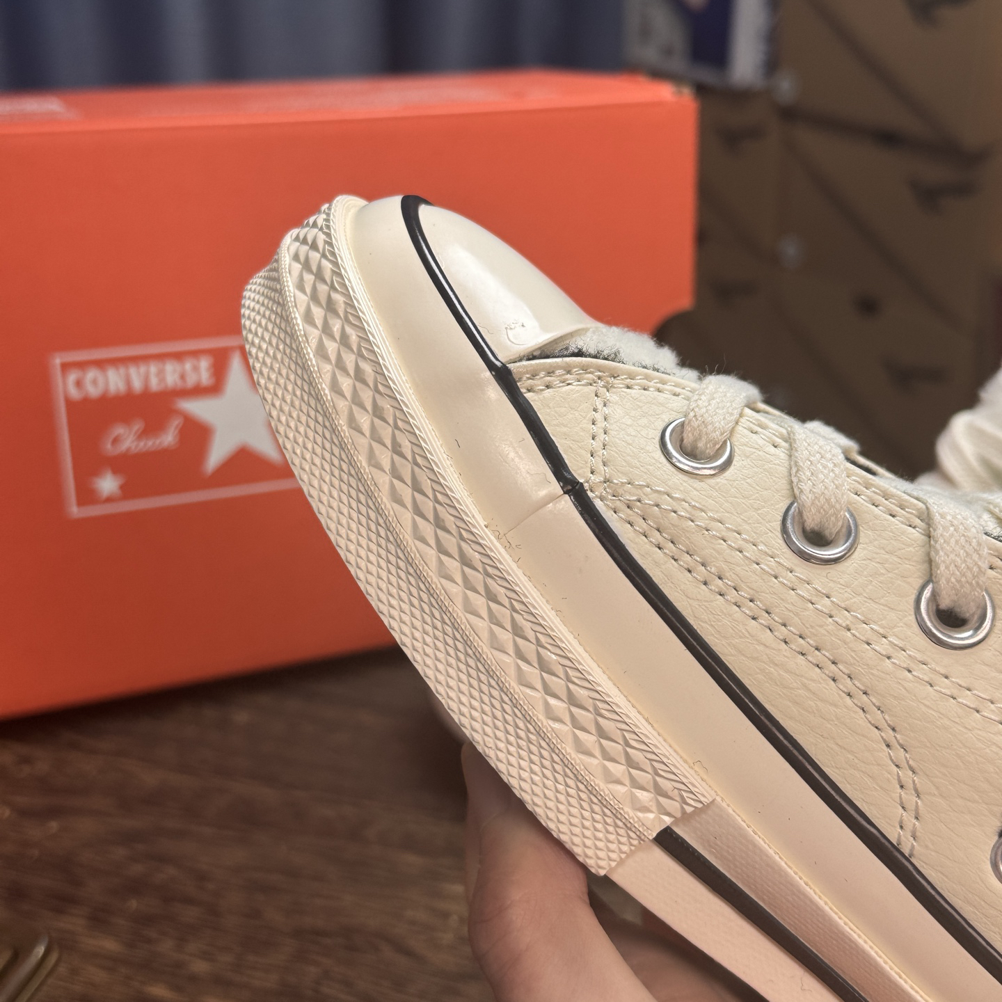 Converse Chuck Taylor 1970s Sherpa High-Top Sneakers Beige