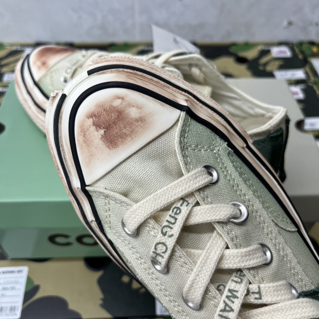 Converse x Feng Chen Wang 2-in-1 Chuck 70 Sneakers Green
