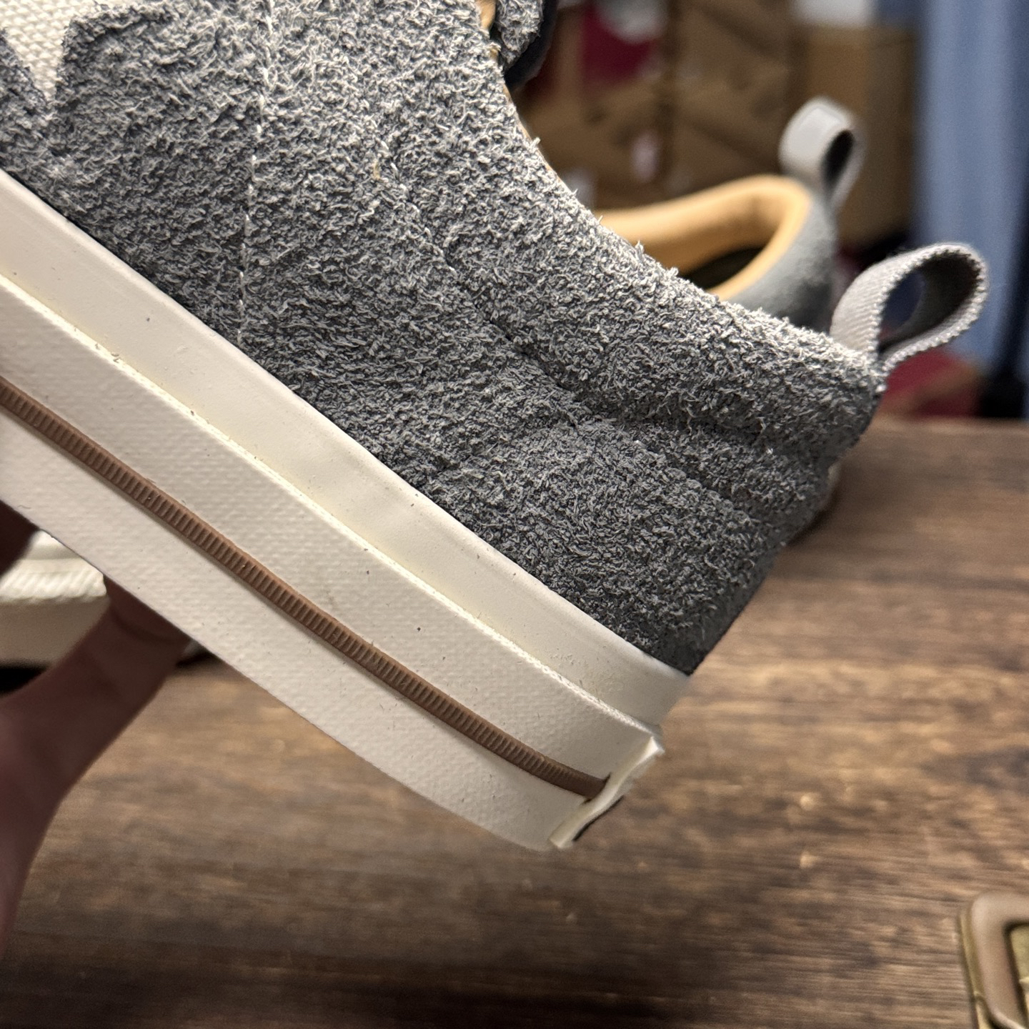 Converse One Star Pro Suede Skate Shoes Grey