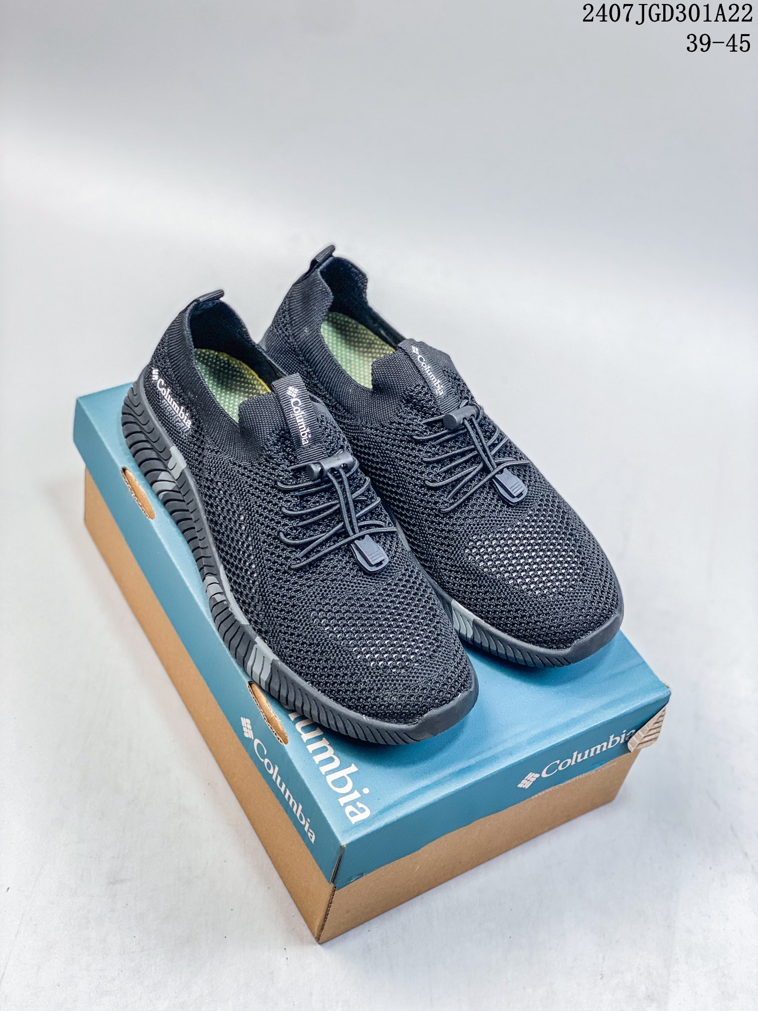 Columbia Breathable Mesh Hiking Shoes Black
