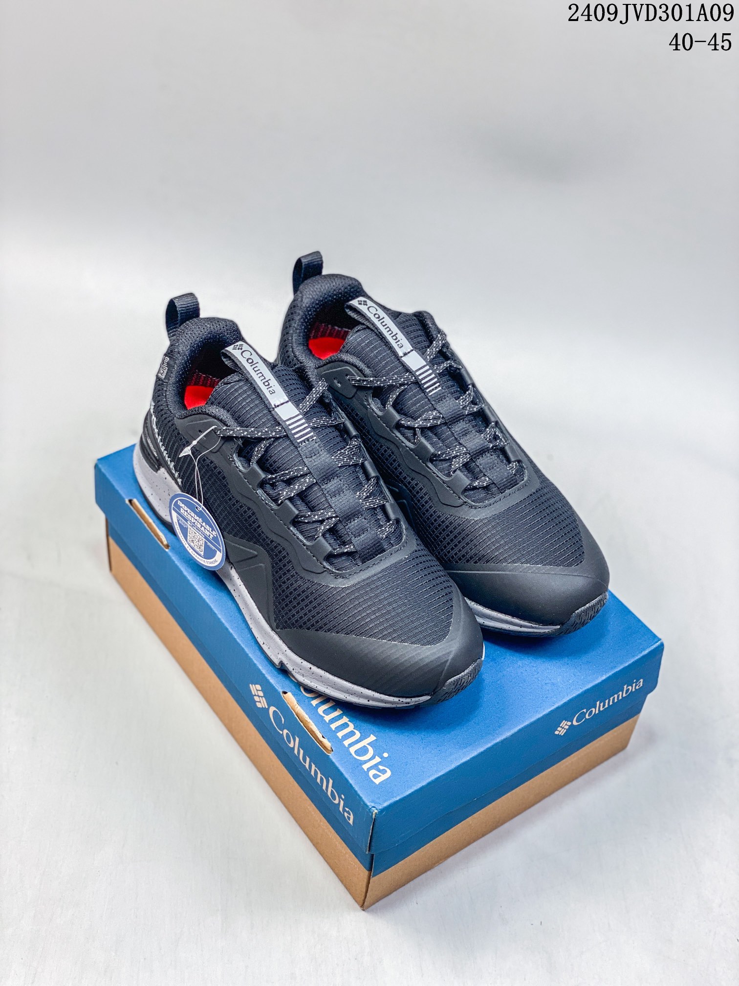 Columbia Cushioned Anti-Slip Hiking Shoes Black