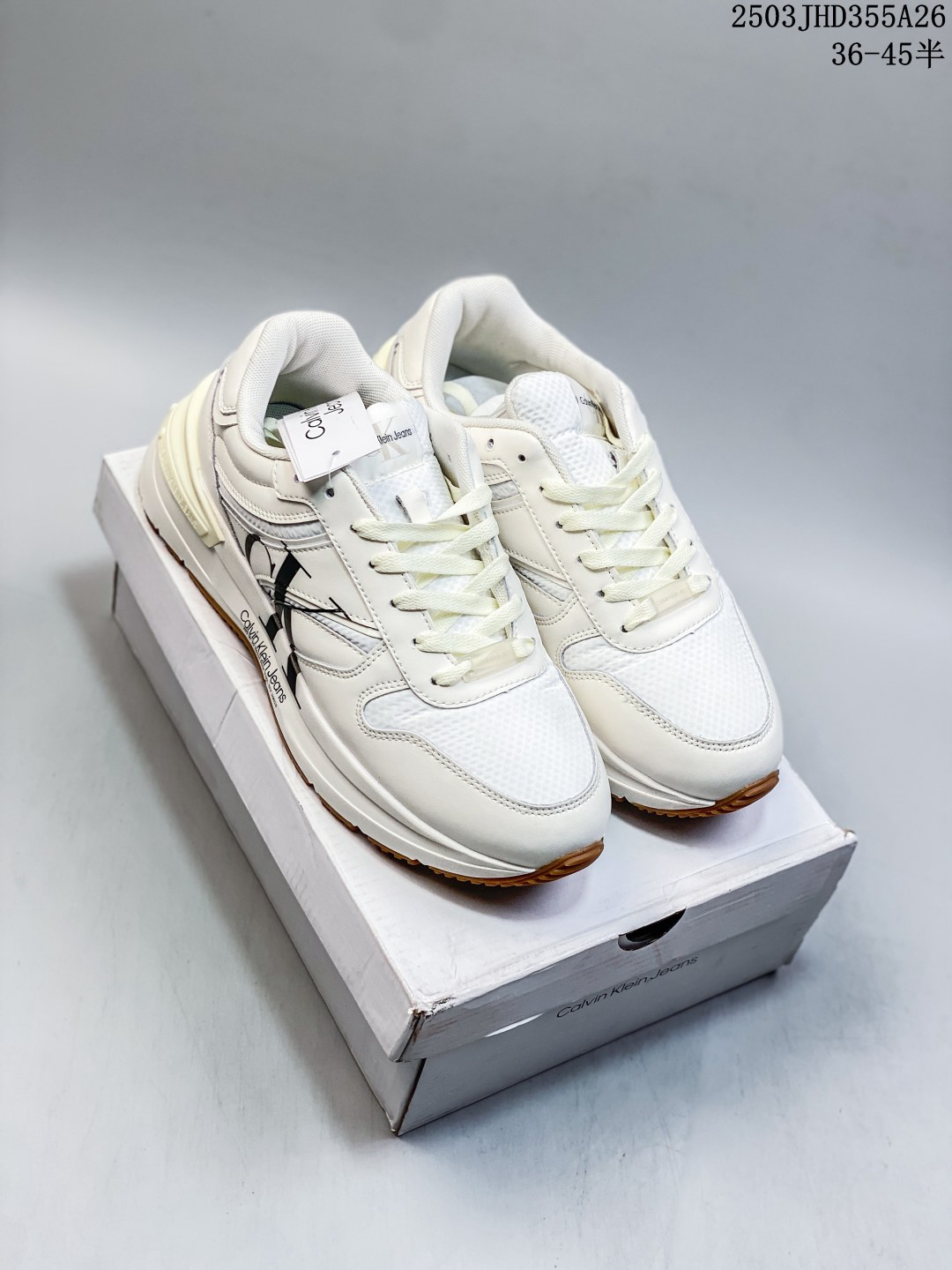 Calvin Klein Jeans Chunky Runner Sneakers White