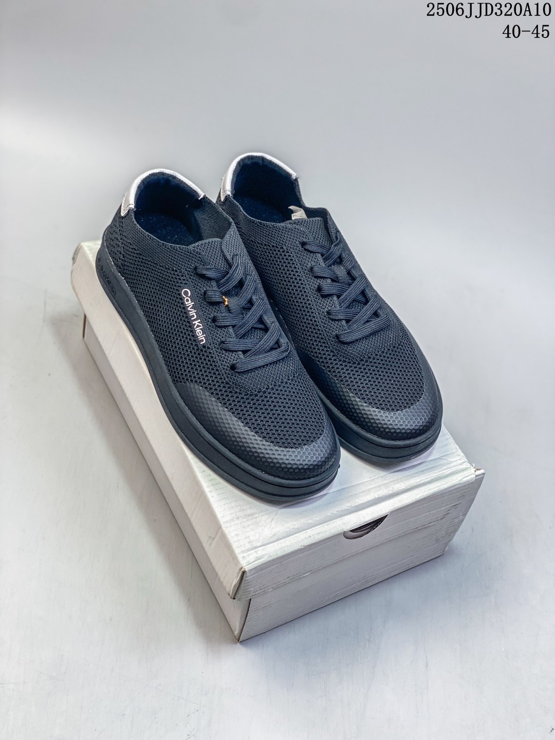 Calvin Klein Mesh Low-Top Sneakers Black