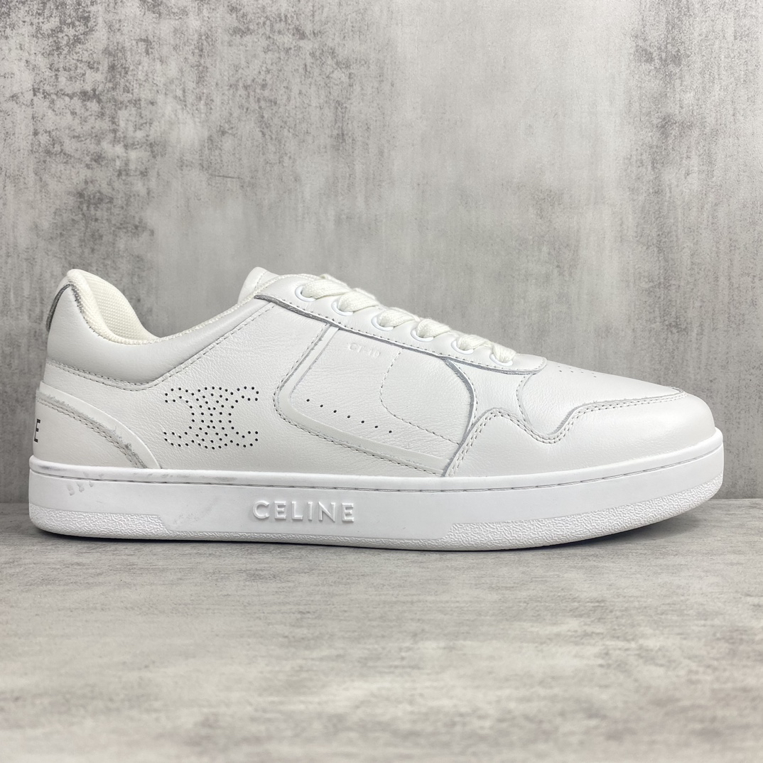 Celine CT-10 Low Sneakers White
