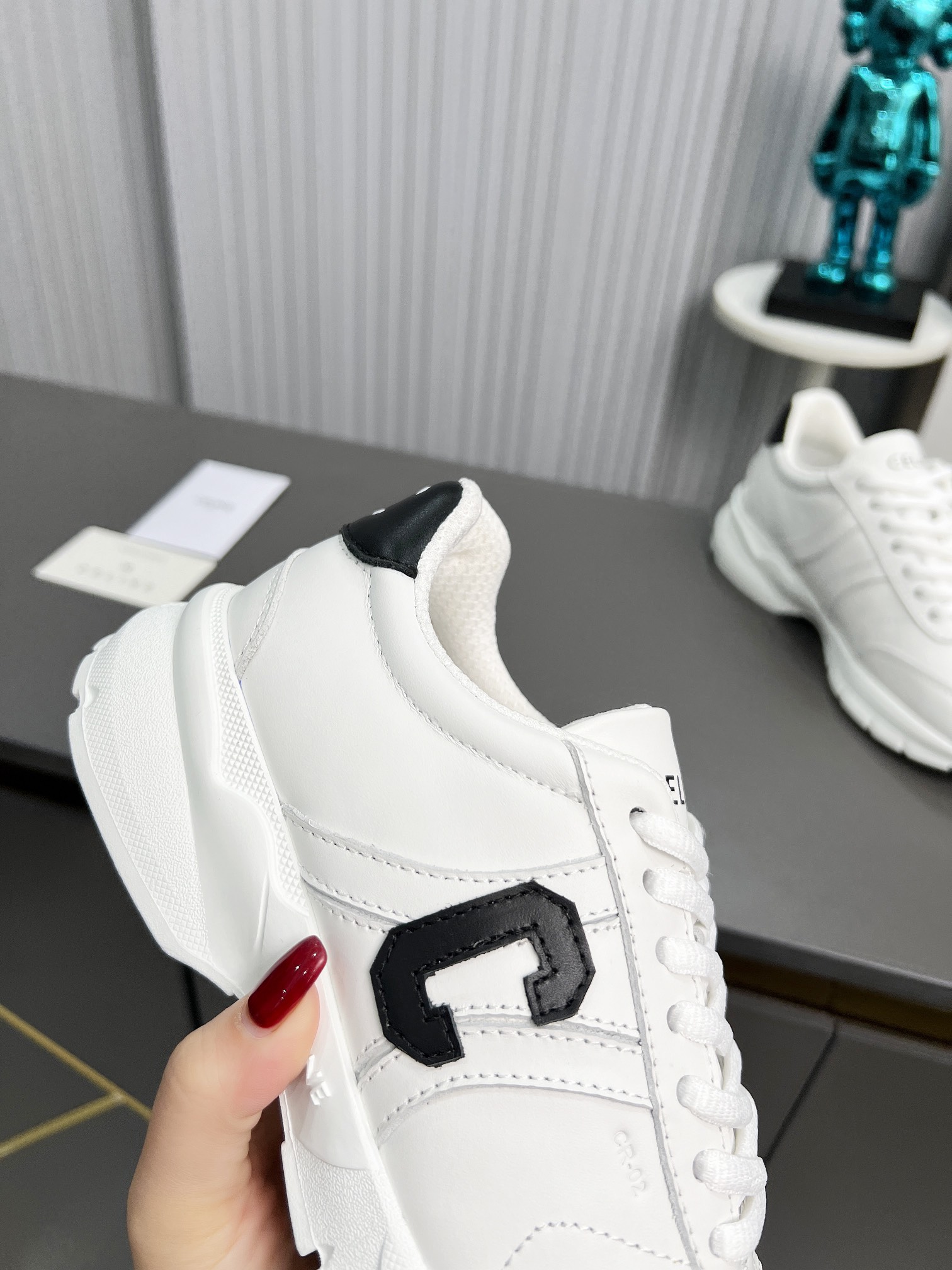CELINE Chunky Dad Sneakers White/Black