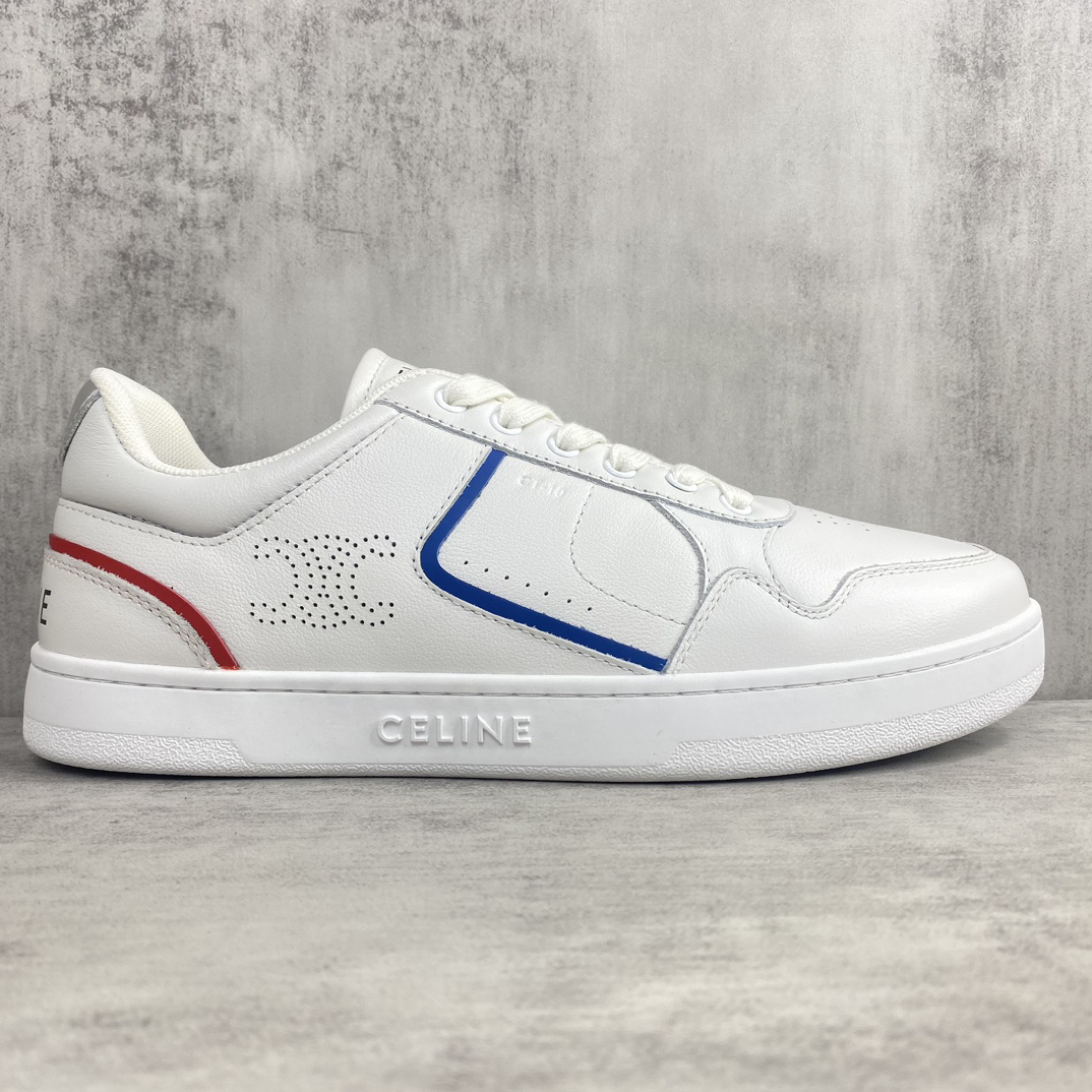 Celine CT-10 Low Sneakers White