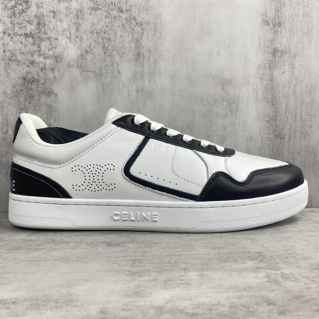 Celine CT-10 Low Sneakers White/Black