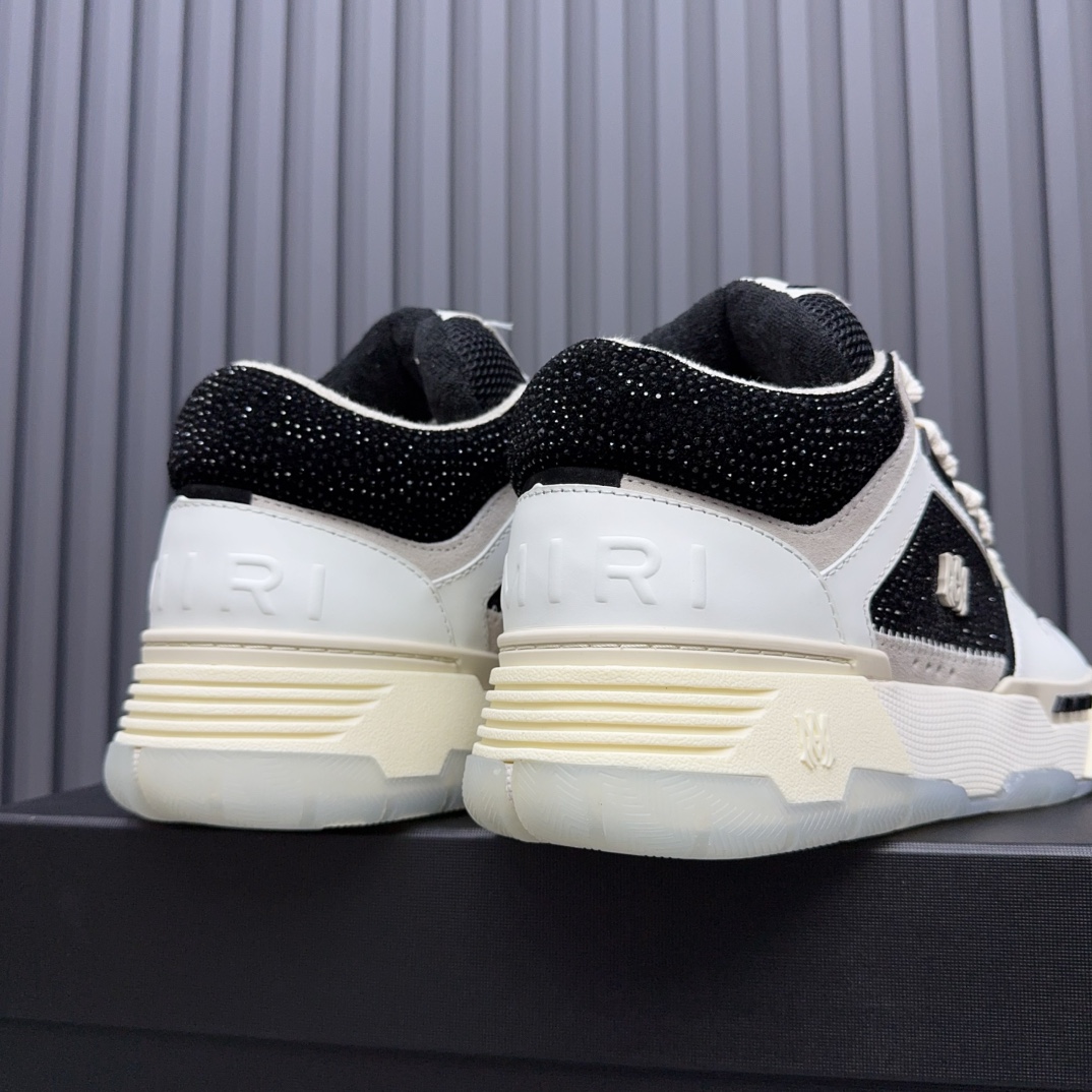 AMIRI Low-Top Sneakers Black/White