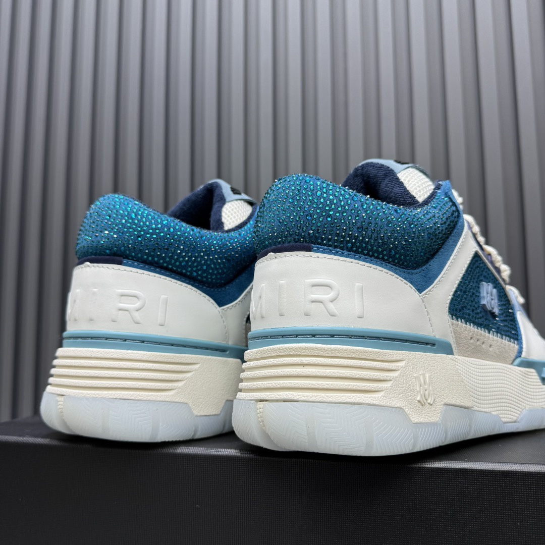 AMIRI Skel Top Low Sneakers Blue
