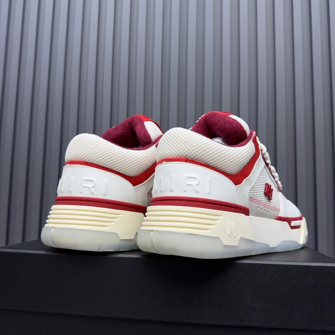 AMIRI Low-Top Sneaker White/Red