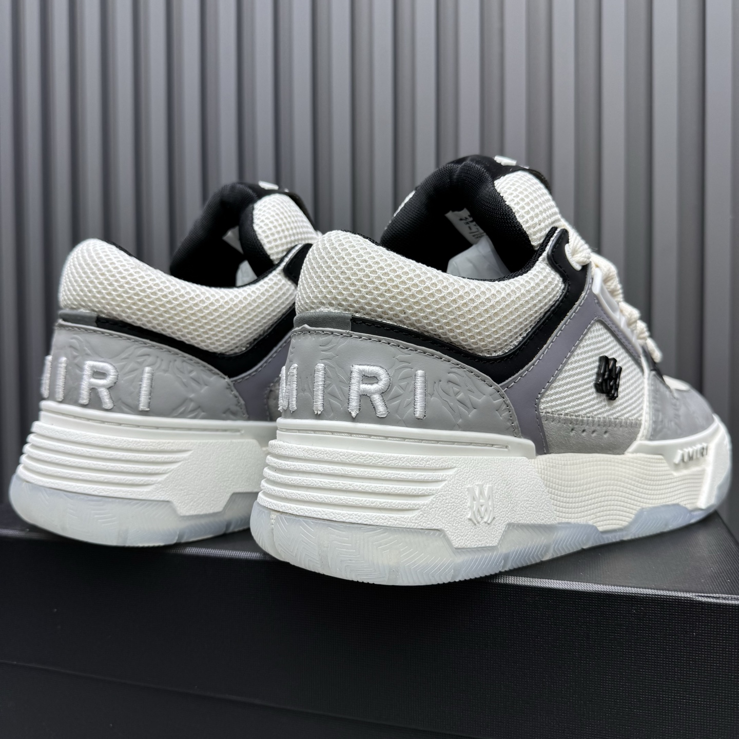 AMIRI MA-1 Low Sneakers White/Gray
