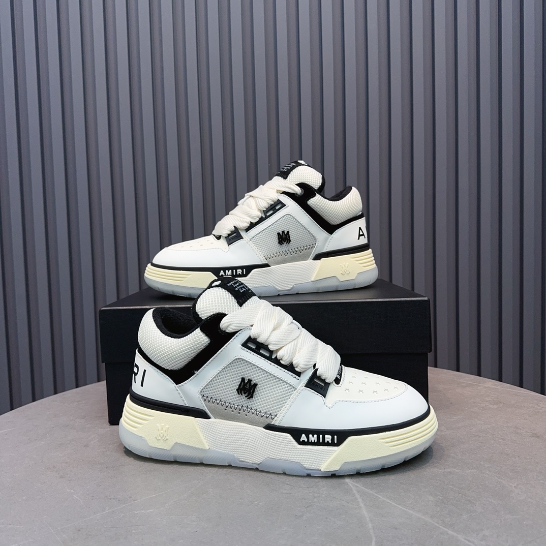 AMIRI Low-Top Sneakers White/Black