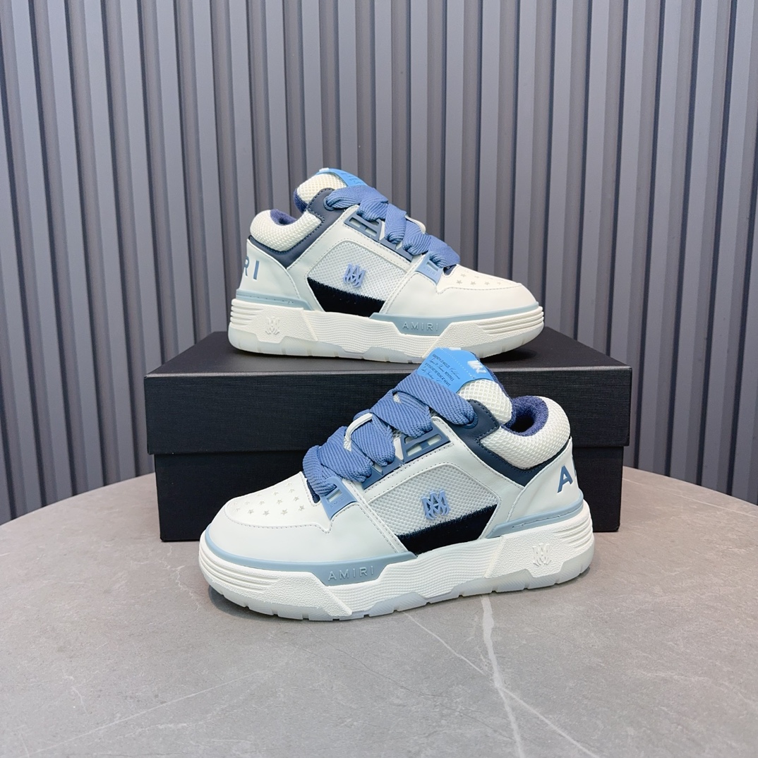 AMIRI Low-Top Sneakers Blue/White