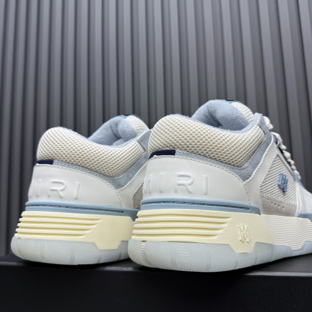AMIRI Low-Top Sneakers White Blue