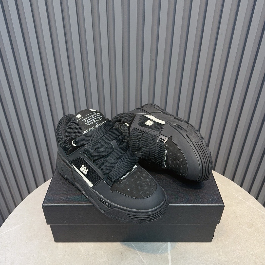 Amiri Chunky Low Sneakers Black