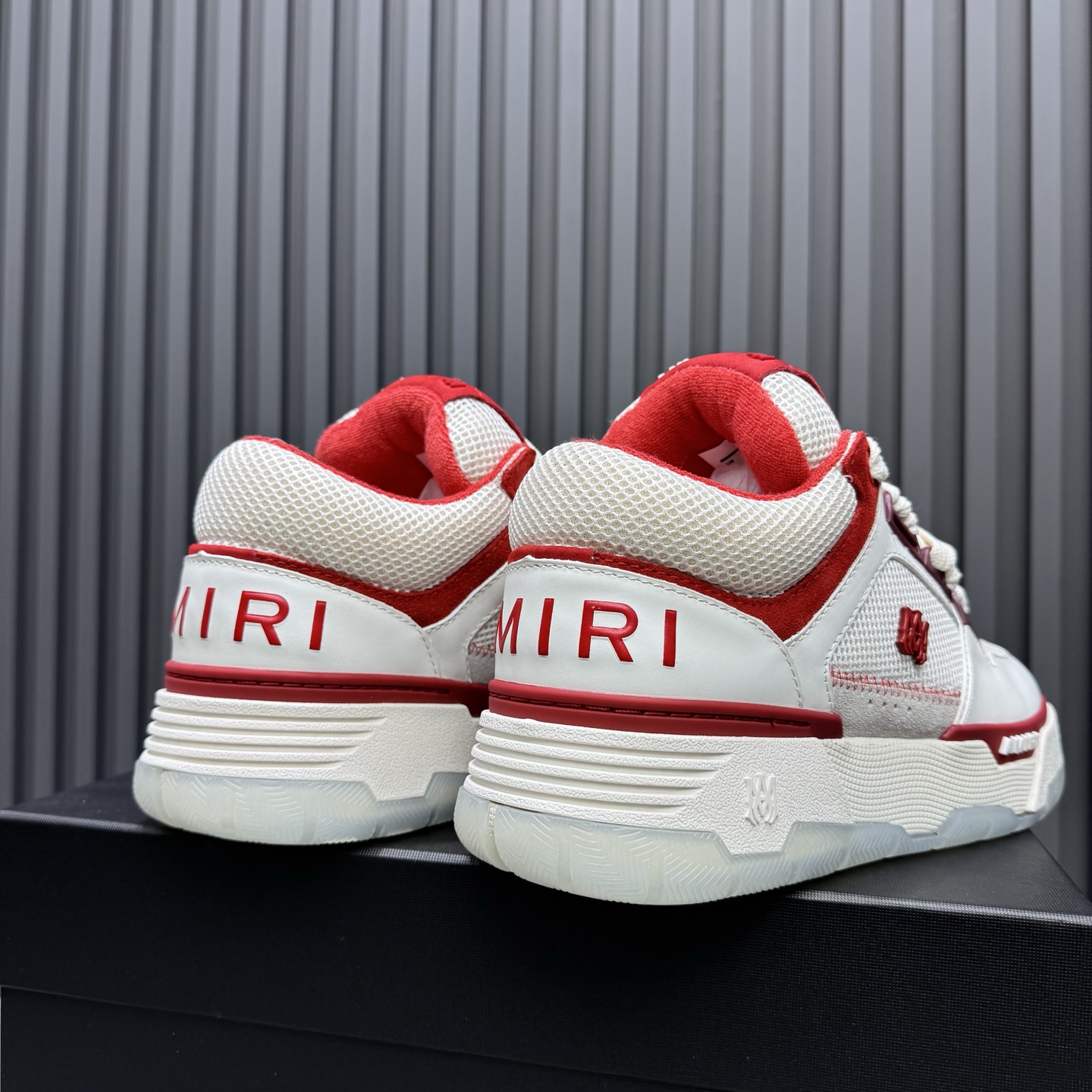Amiri Low-Top Sneakers White/Red
