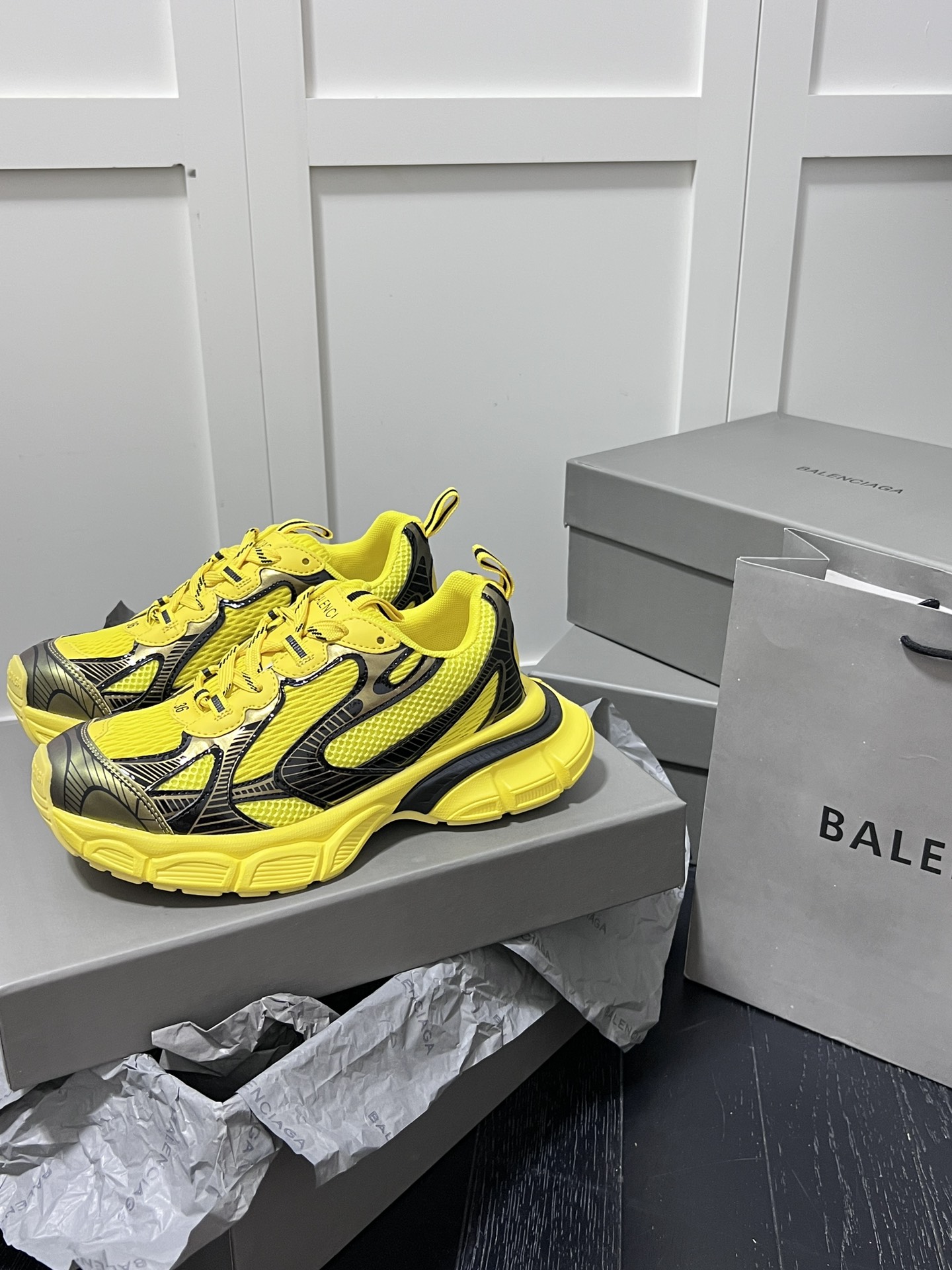 Balenciaga Track Sneaker Yellow