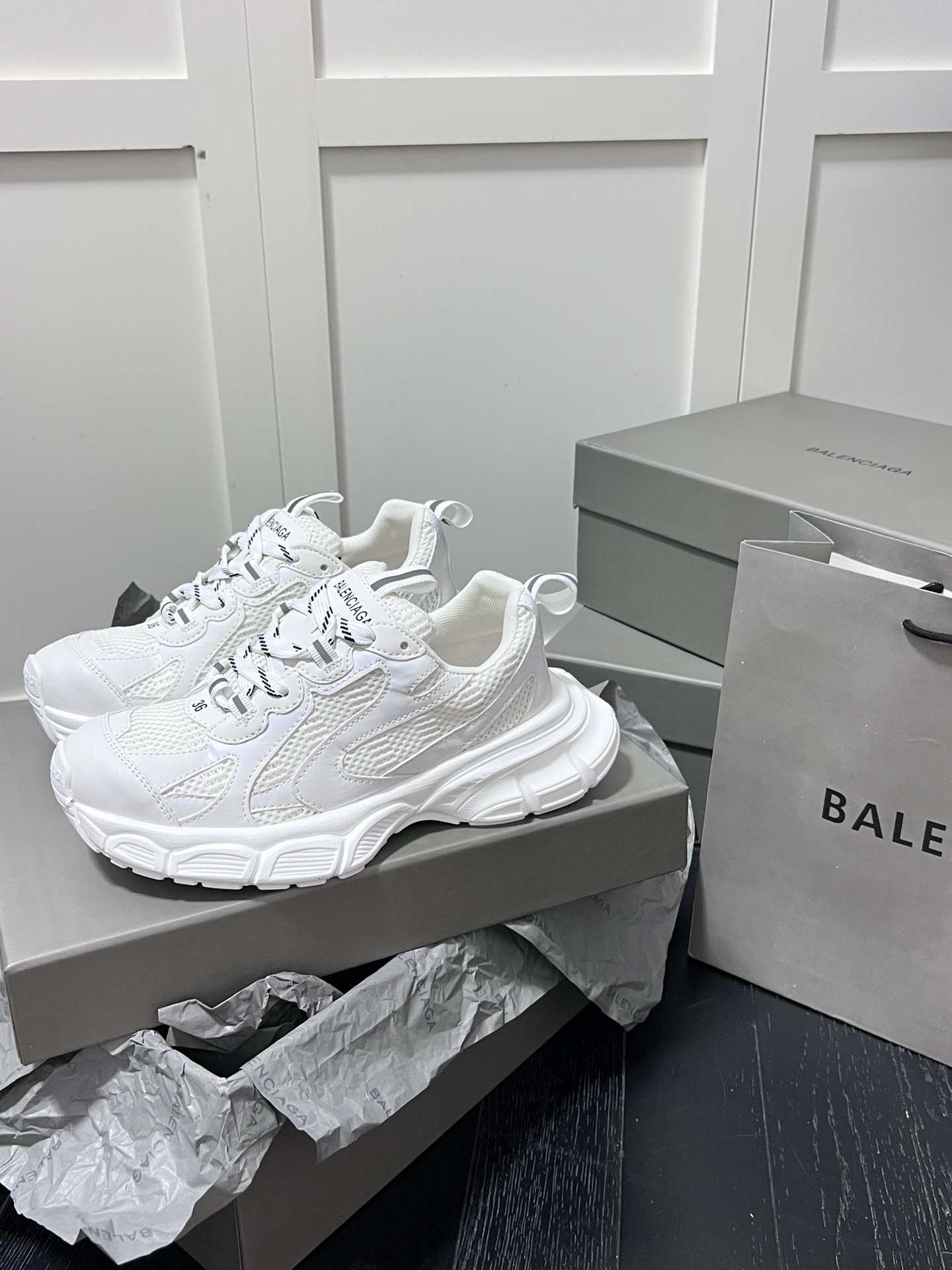 Balenciaga Chunky Sneakers White