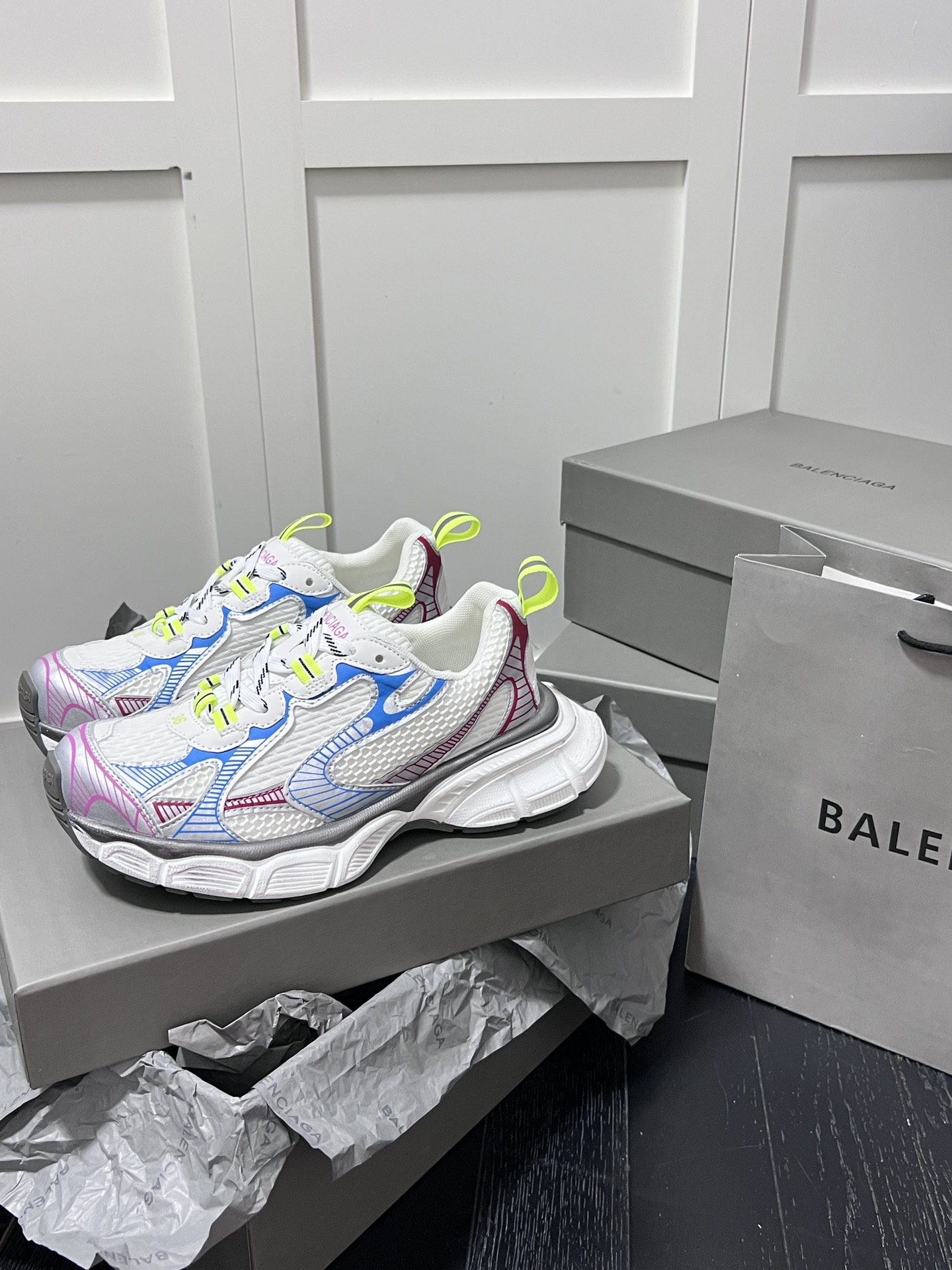 Balenciaga Triple S Dad Sneakers Multi