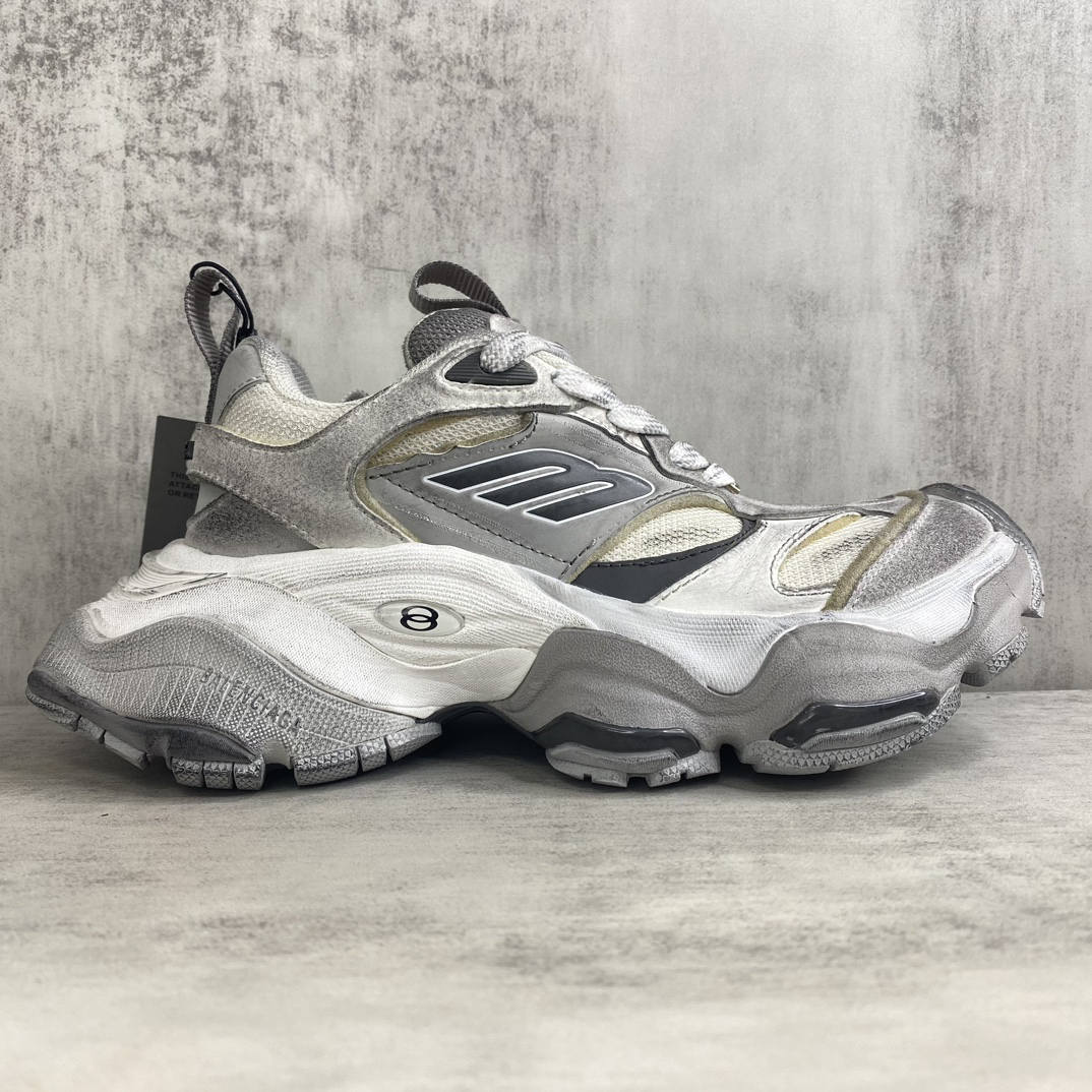Balenciaga Cargo Runner Sneakers Gray