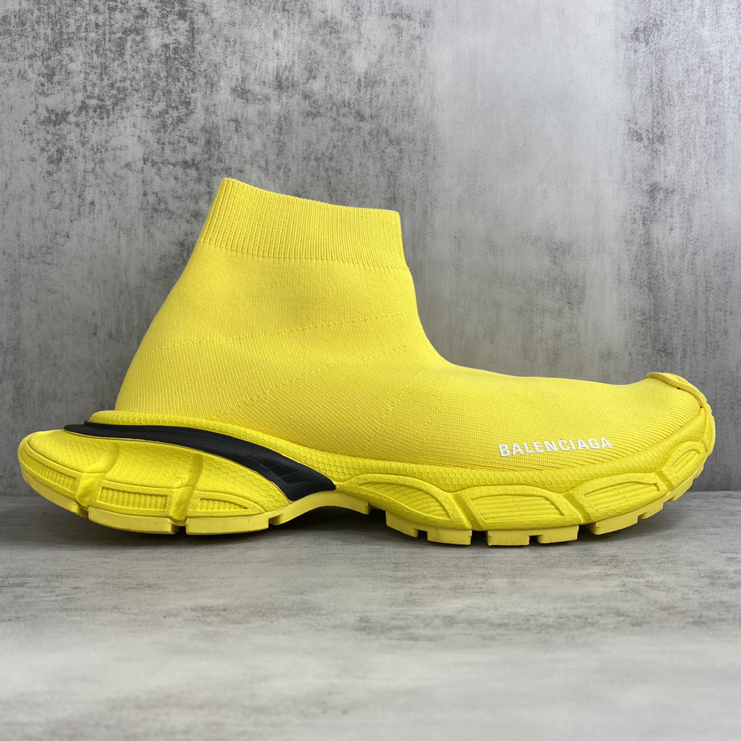 Balenciaga 3XL Sock Sneakers Yellow