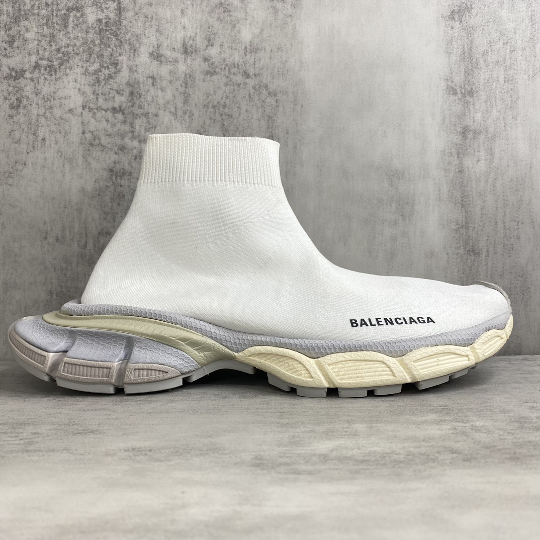 Balenciaga 3XL Sock Sneakers White