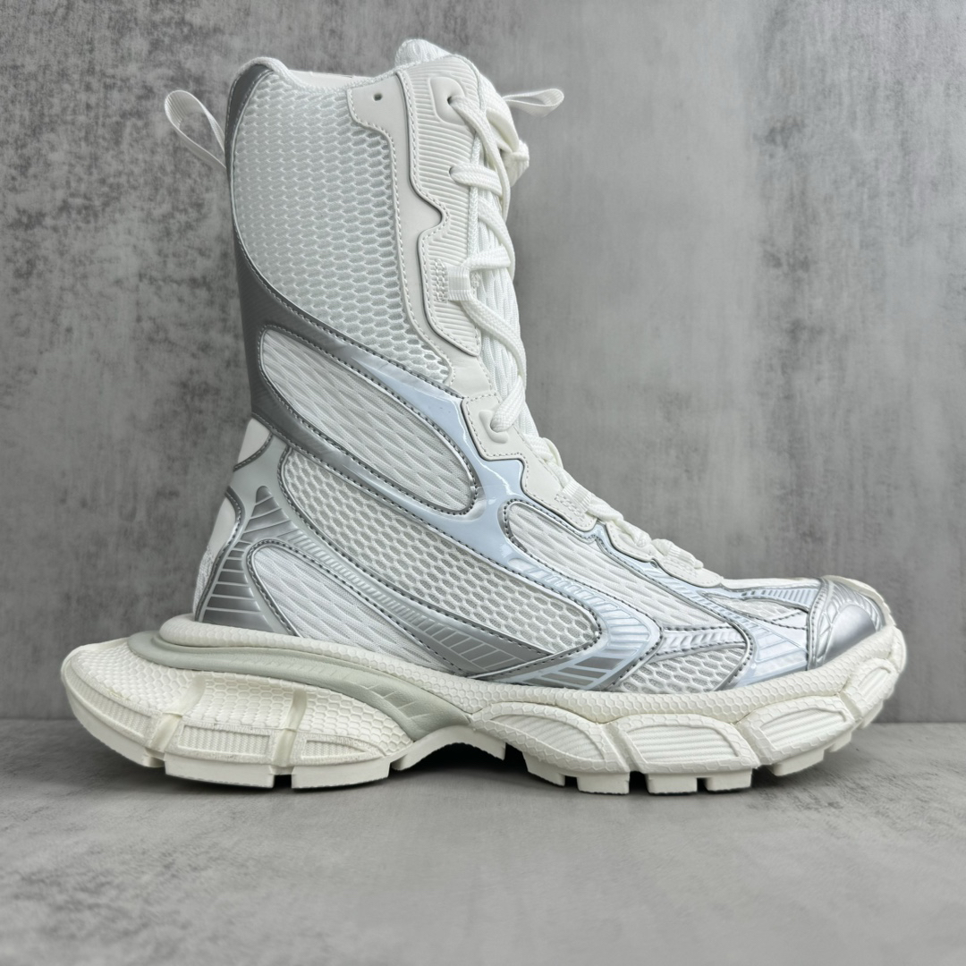 Balenciaga 5XL High-Top Sneakers White/Silver