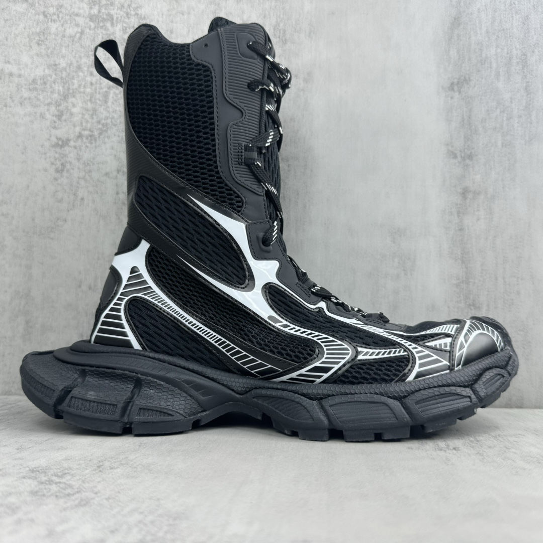 Balenciaga 5XL High-Top Sneakers Black/White