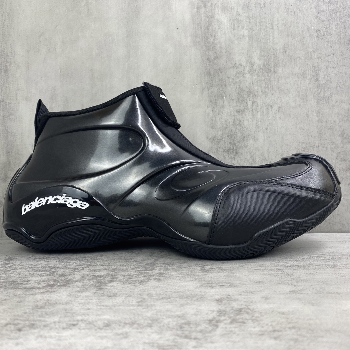 Balenciaga Zip Basketball Shoes Black