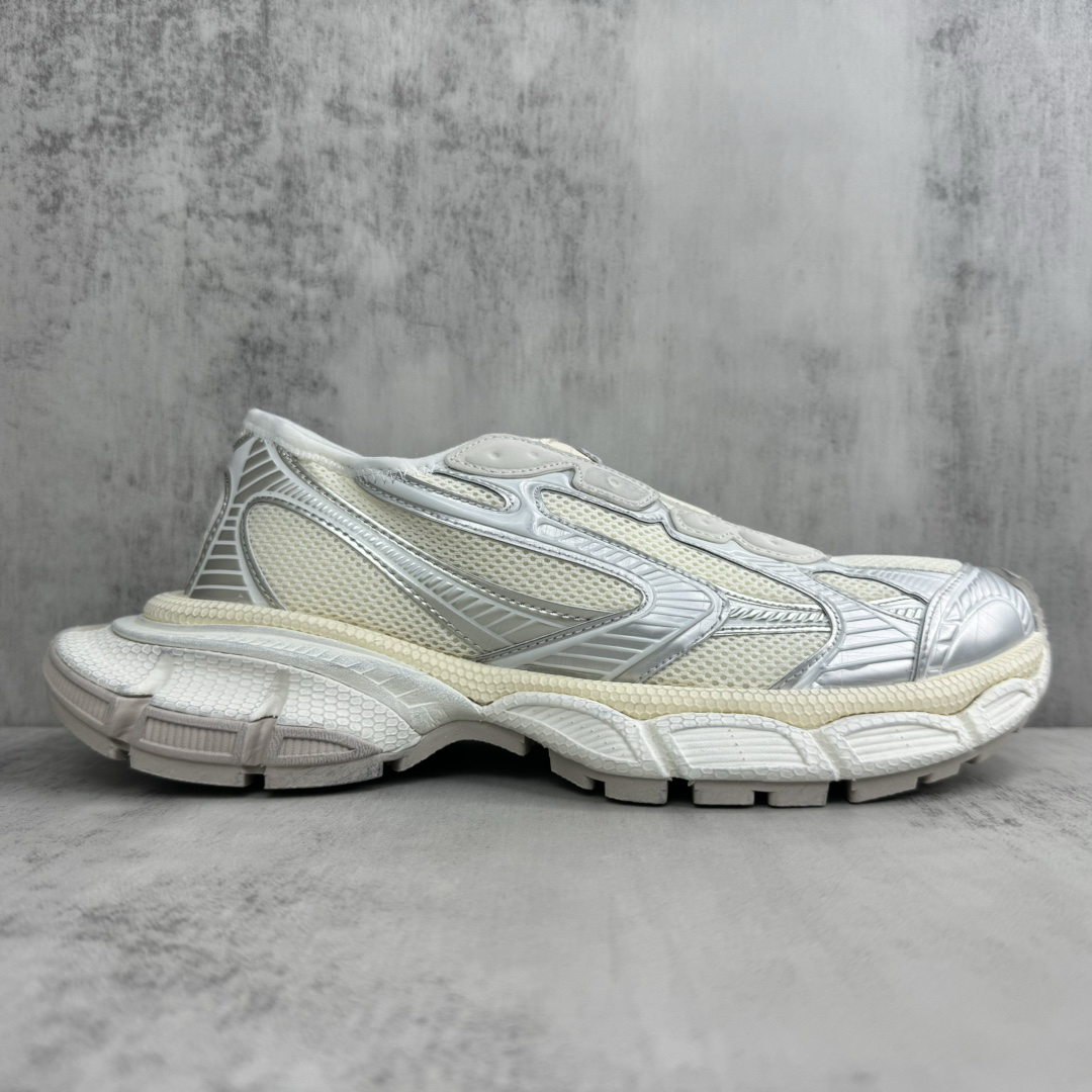 Balenciaga 3XL Slip-On Sneakers White