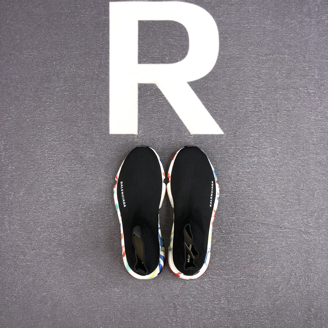 Balenciaga Speed Sock Sneakers Multi-Color