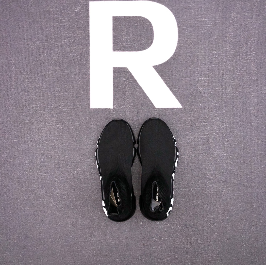 Balenciaga Speed Sock Sneakers Black