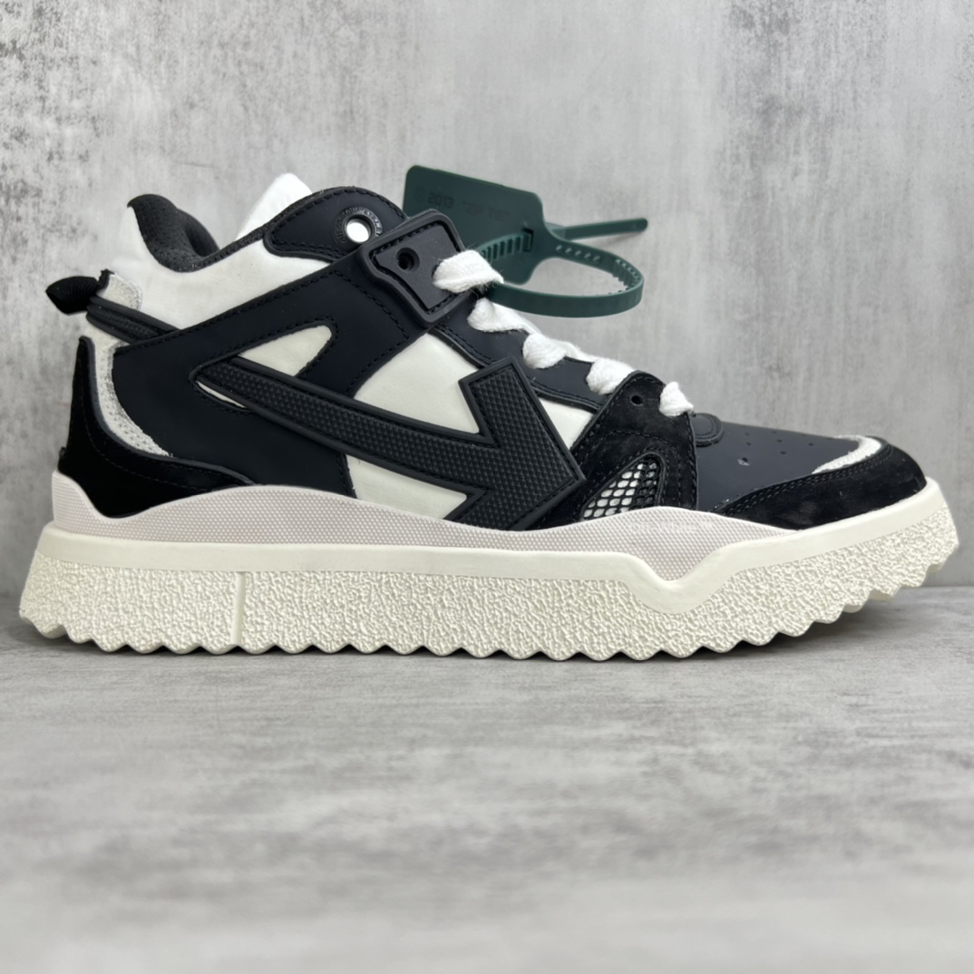Off-White Arrow Chunky Sneakers Black/White
