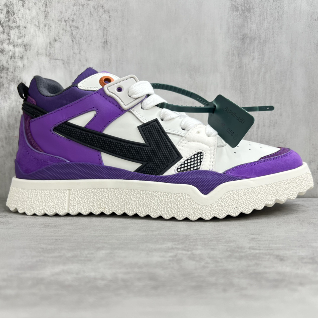 Off-White Arrow Low Sneakers Purple