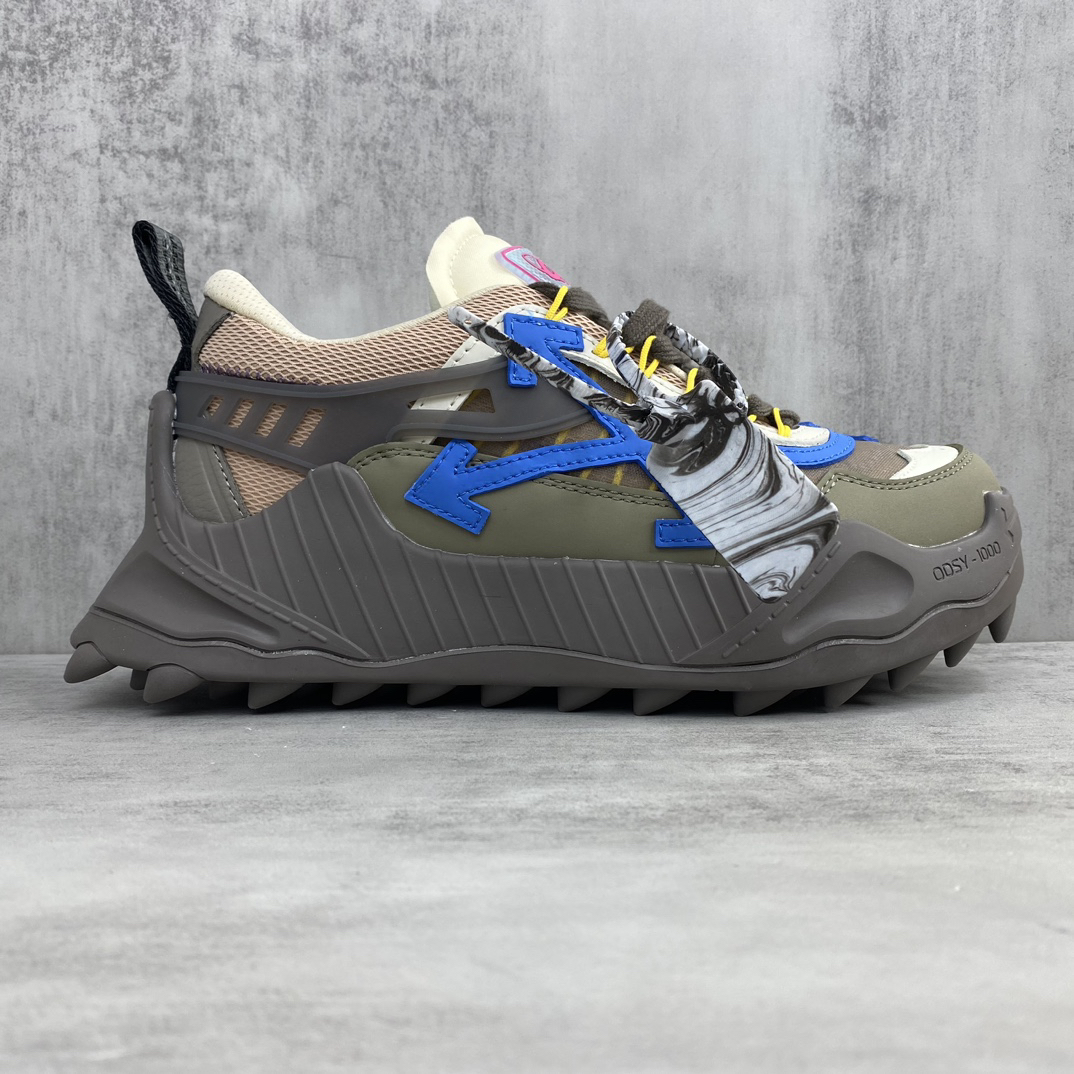 Off-White ODSY-1000 Trail Sneakers Multi-Color