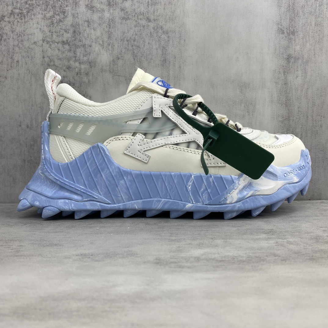 Off-White ODSY 1000 Trail Sneakers White/Blue
