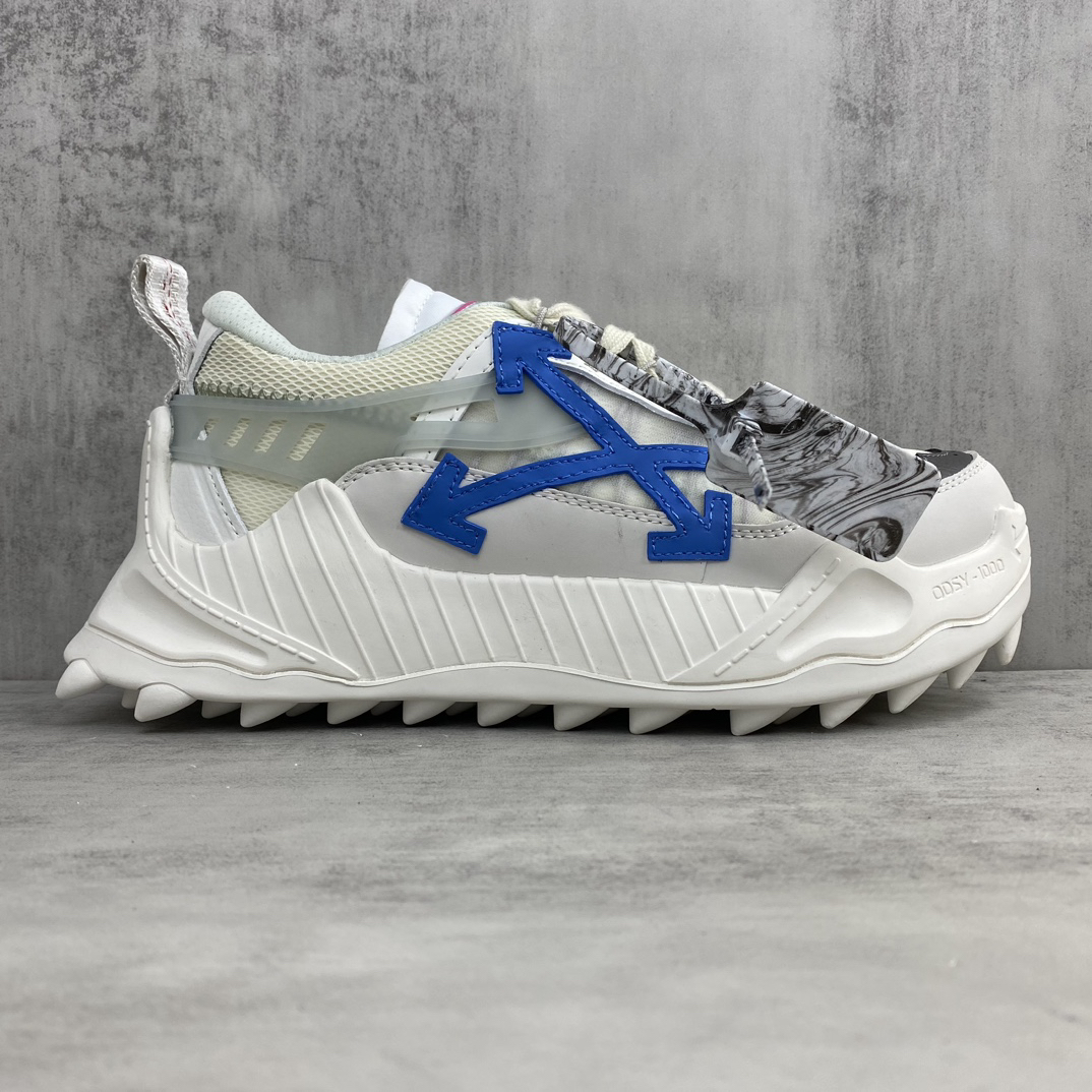 Off-White ODSY 1000 Trail Sneakers White/Blue