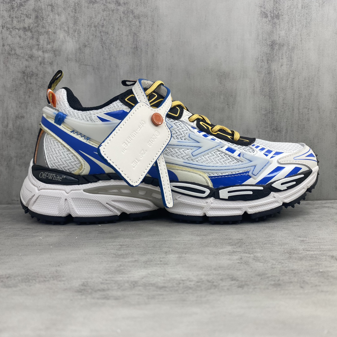 Off-White CO-V Trail Sneakers Blue/White