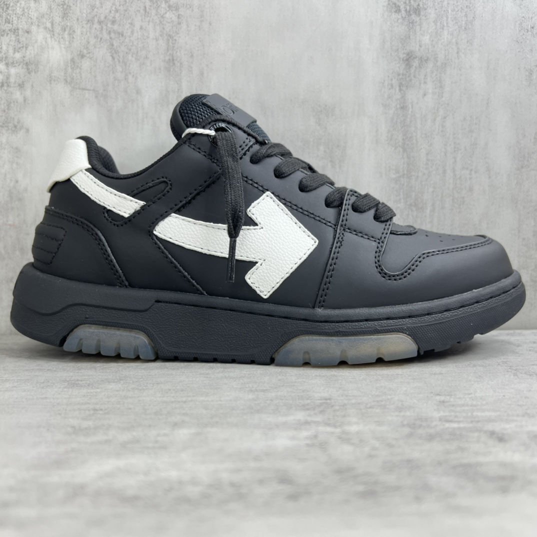 Off-White Low-Top Sneakers Black/White