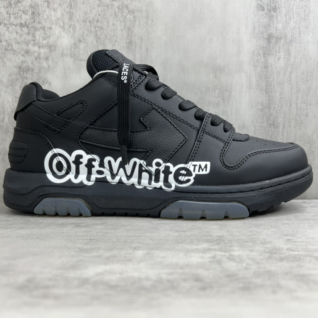 Off-White Low-Top Sneakers Black