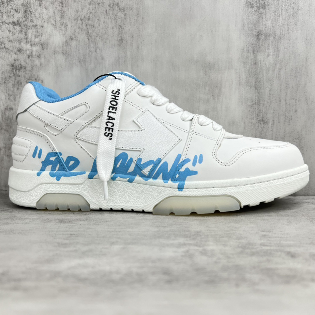 Off-White Low-Top Sneakers White/Blue