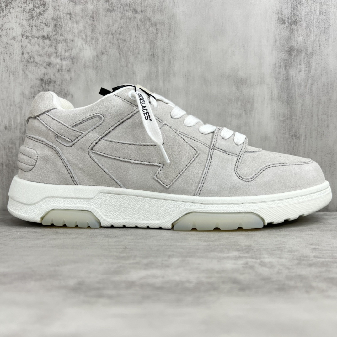 Off-White Low-Top Sneakers Gray
