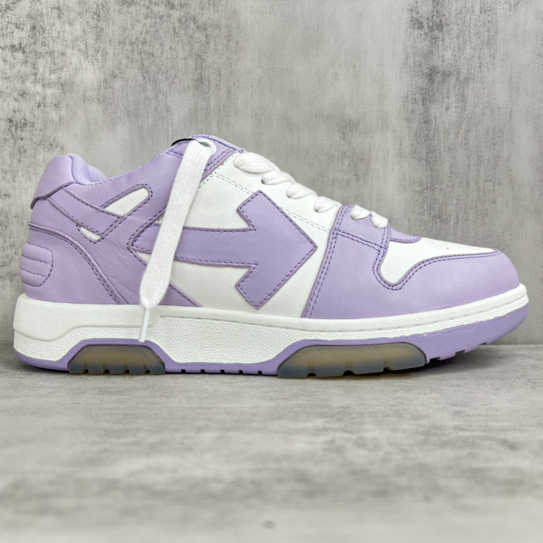 Off-White Low-Top Sneakers Purple