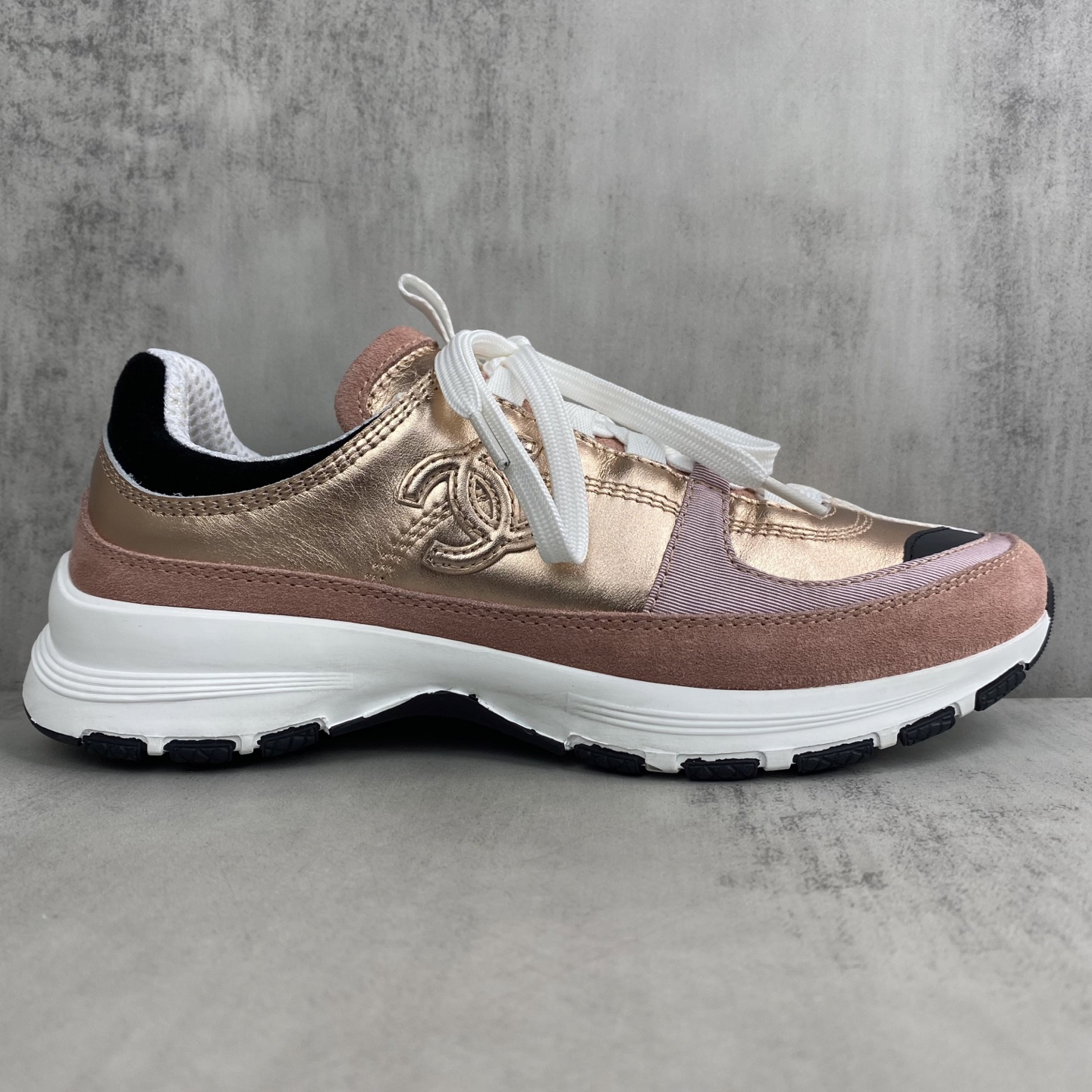 Chanel Sport Sneakers Rose Gold/Pink