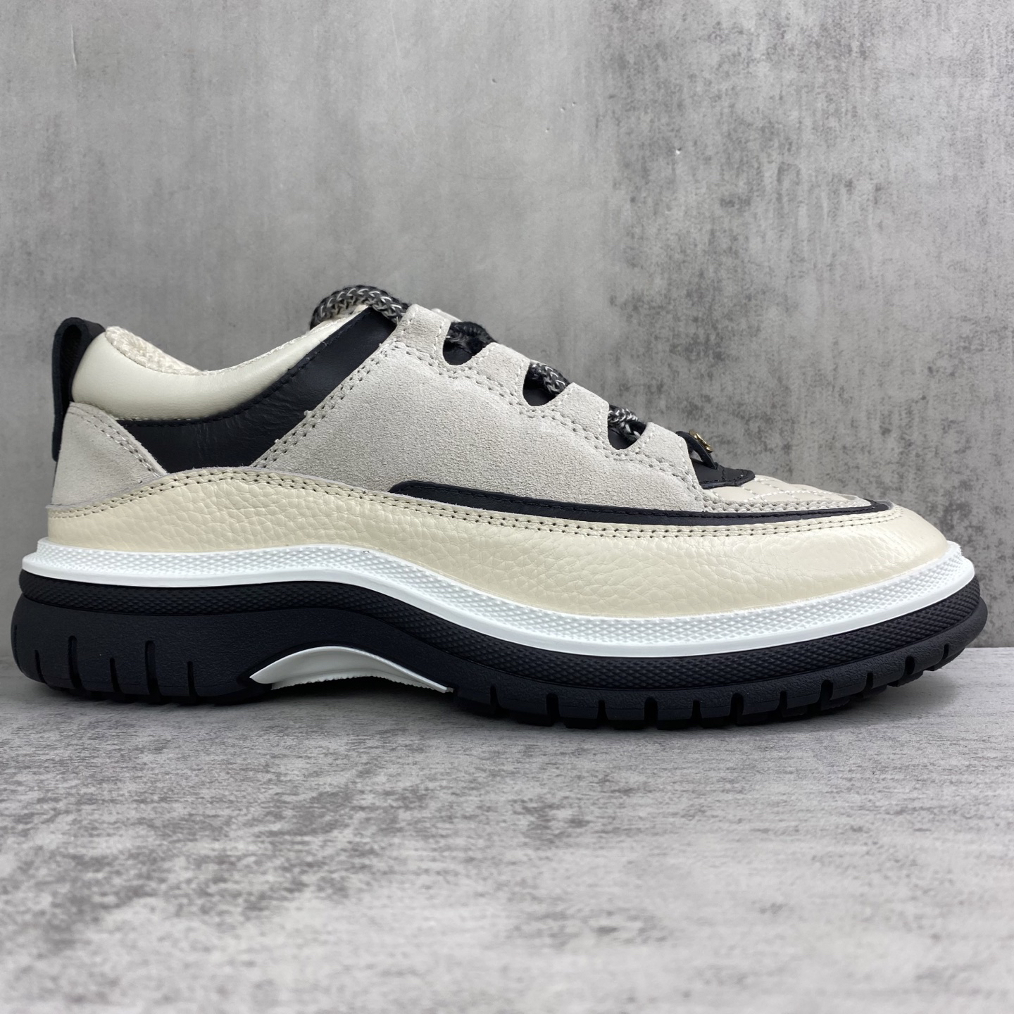 Chanel Panda Low-Top Sneakers Black/White