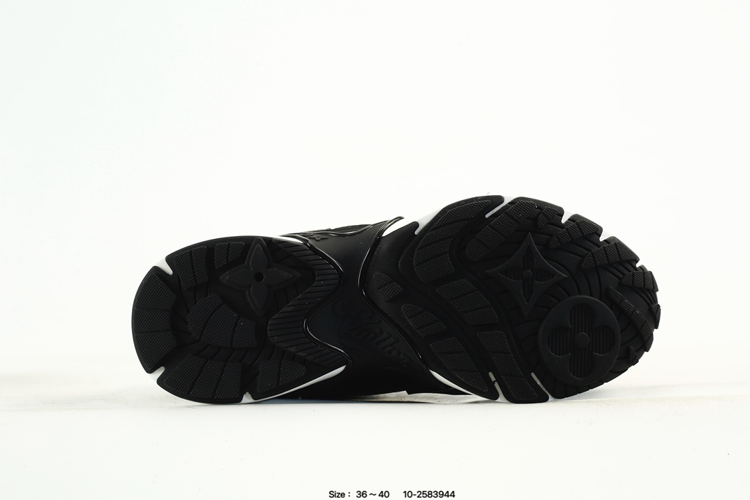 Louis Vuitton Trainer Low Sneakers Black/Brown