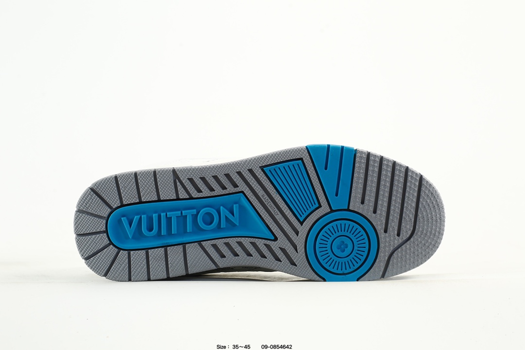 Louis Vuitton Trainer Low Sneaker White/Blue