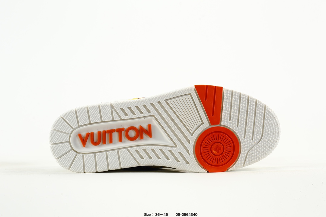 Louis Vuitton Trainer Low Sneaker White Multi