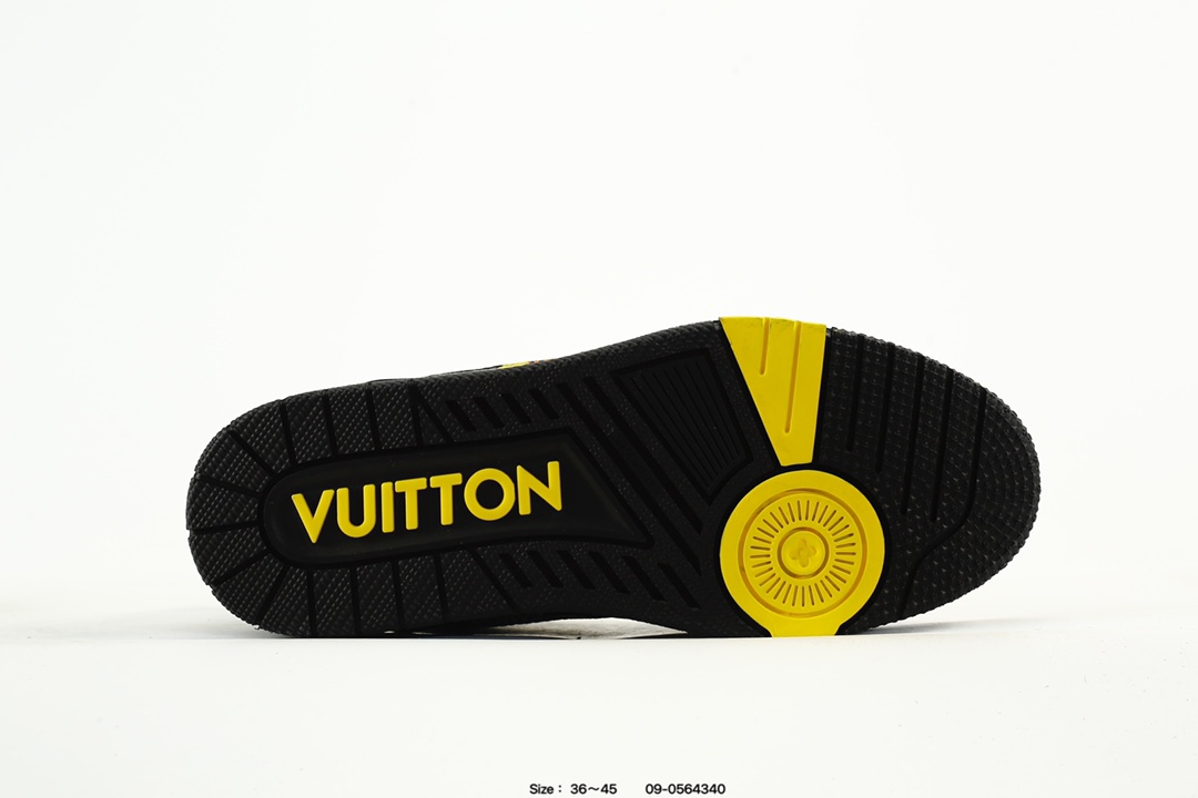 Louis Vuitton Trainer Low Sneaker Black